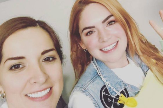 Dentista Gladys Ramos y paciente
